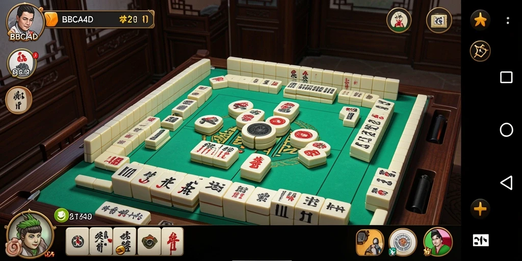 Tampilan gameplay Mahjong yang seru dan menantang di BBCA4D.