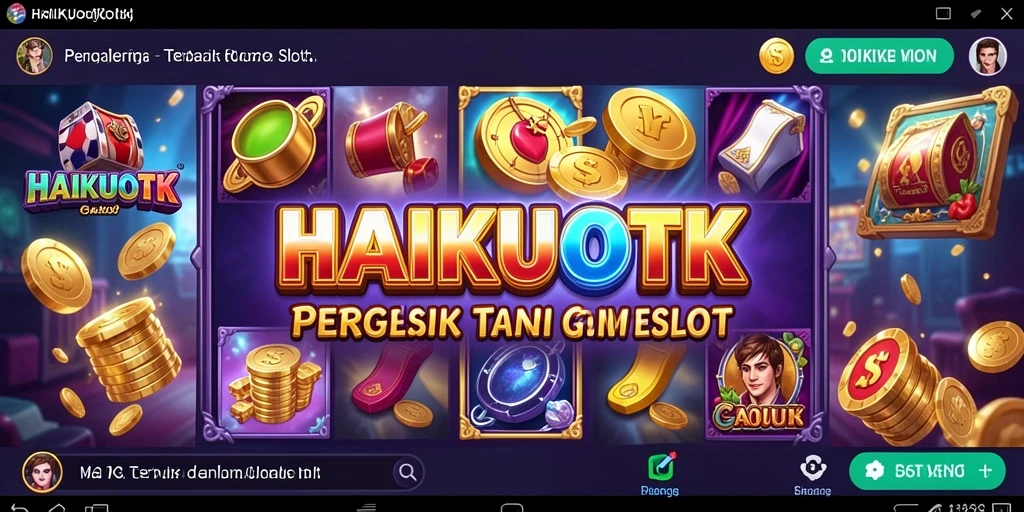 Tampilan gameplay HAIKUOTK yang menarik dan penuh warna.