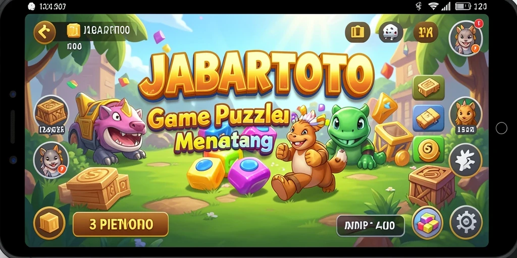 Screenshot gameplay JABARTOTO dengan puzzle menarik yang menantang.