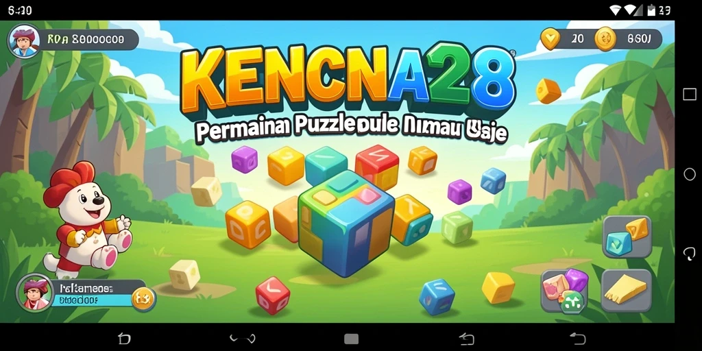 Screenshot gameplay KENCANA28 menunjukkan tantangan menarik dalam permainan puzzle.