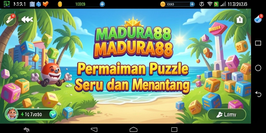 Tampilan gameplay <strong>MADURA88</strong> yang menarik dan mendebarkan.
