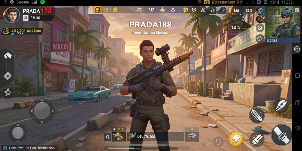 Screenshot PRADA188 menampilkan gameplay interaktif yang mendebarkan.