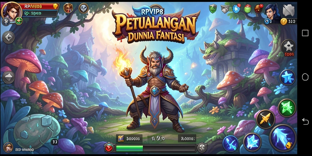 Tampilan gameplay RPVIP8 yang menampilkan petualangan seru.