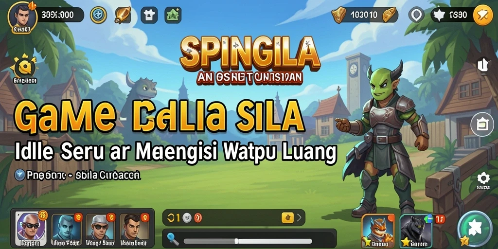 Gameplay SPINGILA yang menarik dan santai.
