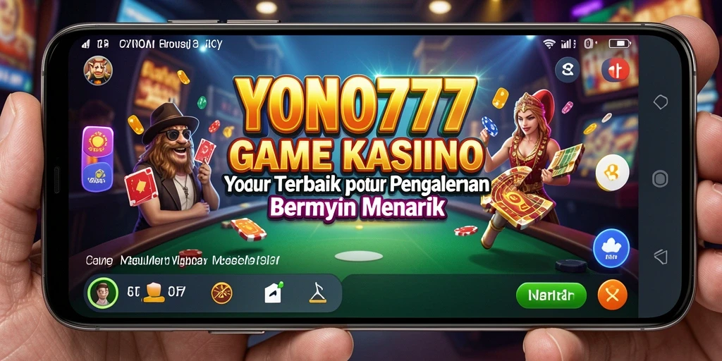 Tampilan gameplay YONO777 dengan berbagai permainan Kasino yang menarik.